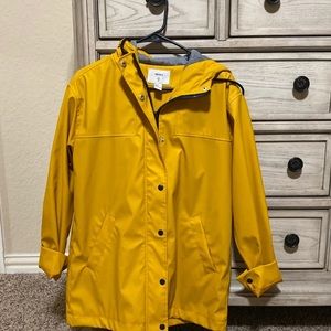 Forever 21 yellow rain coat